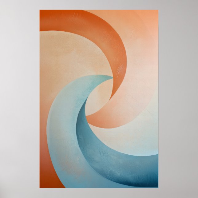 Poster abstrato 761 (Frente)