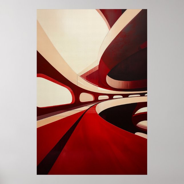 Poster abstrato 871 (Frente)