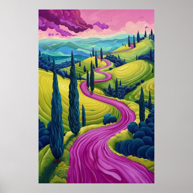 Poster abstrato 875 (Frente)