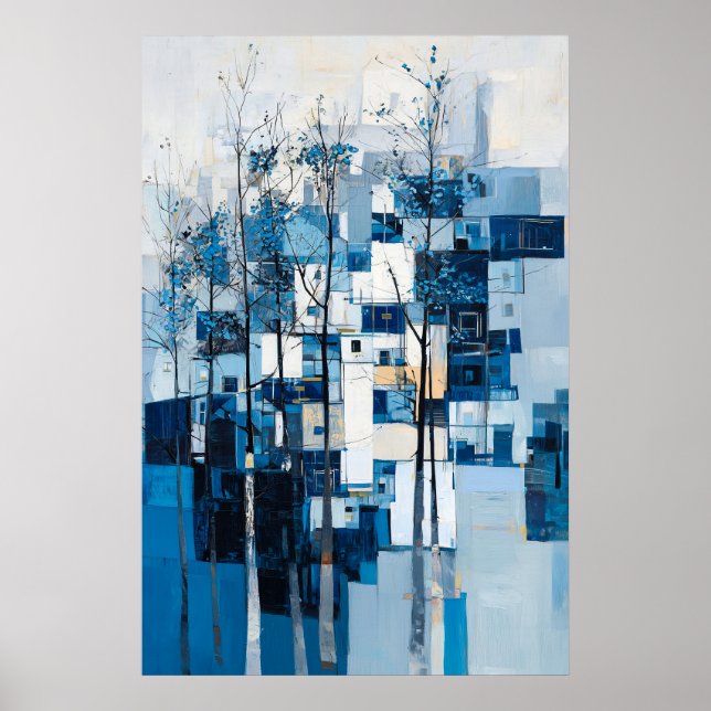 Poster abstrato 876 (Frente)