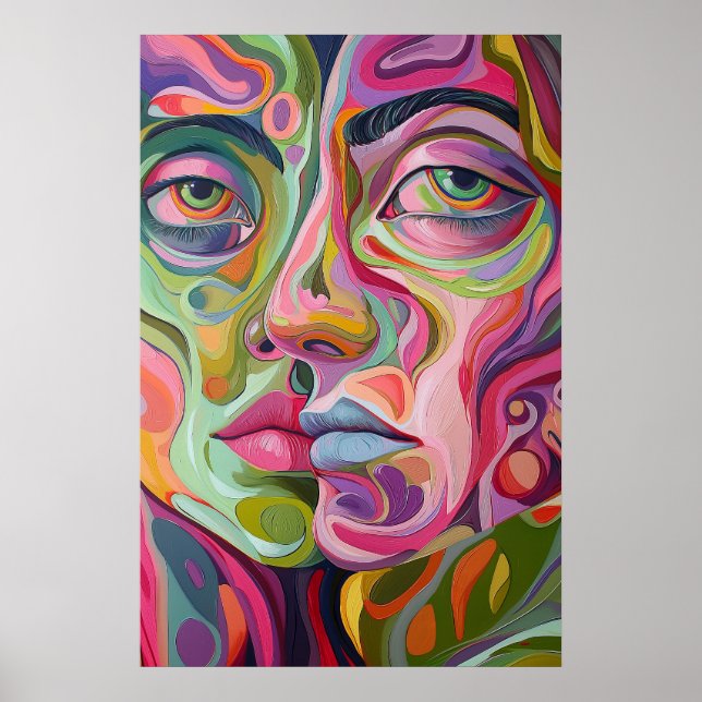 Poster abstrato 880 (Frente)