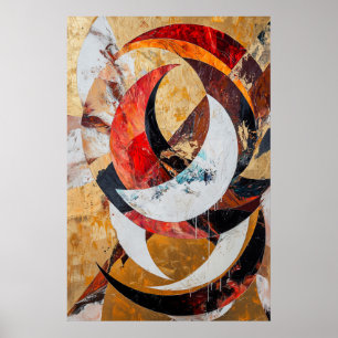 Poster abstrato 885