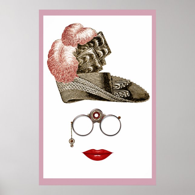 Pôster abstrato a vitoriana steampunk de 14,99 (Frente)