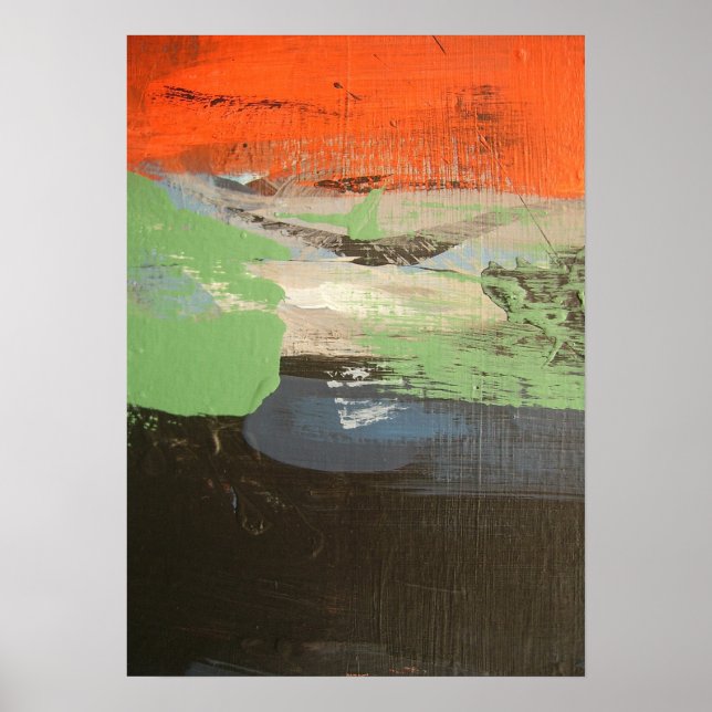 Poster Abstrato - Alchemy ii - (Frente)