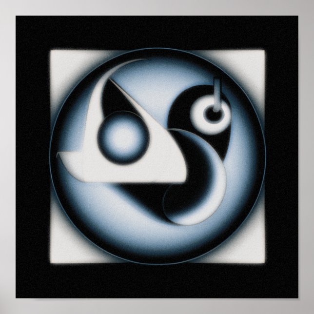 Poster Abstrato Art (Frente)