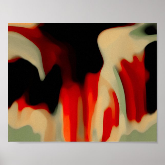 Poster Abstrato Art (Frente)