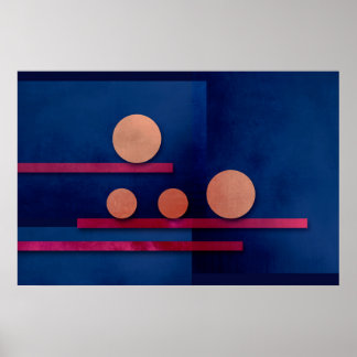 Poster Abstrato Art 006