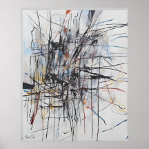 Pôster | Abstrato Art | Conteúdo AI