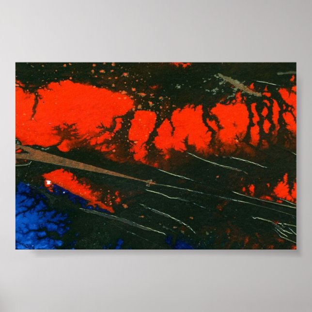 Pôster Abstrato Art Mini-Poster (Frente)