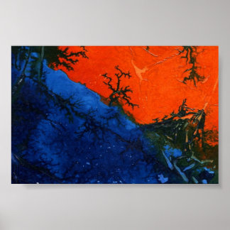 Pôster Abstrato Art Mini-Poster