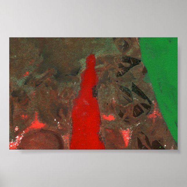 Pôster Abstrato Art Mini-Poster (Frente)