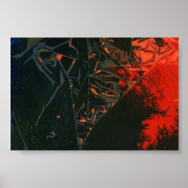 Poster Abstrato Art Mini-Poster (Frente)