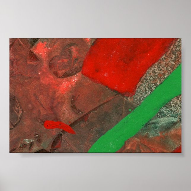 Poster Abstrato Art Mini-Poster (Frente)