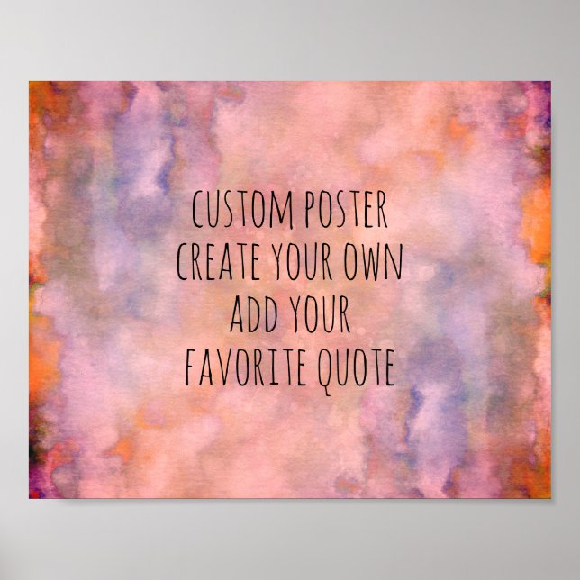 Poster abstrato-art personalizar adicionar um design de a (Frente)