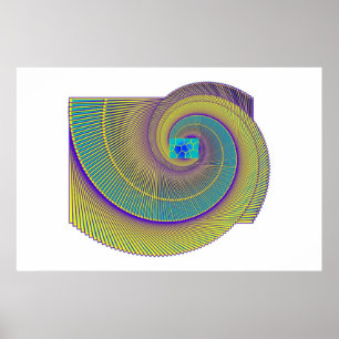 Poster Abstrato ausente do lugar do torpedo