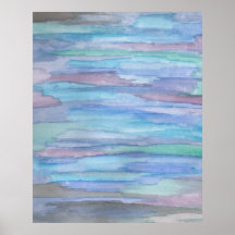 Abstrato Azul da Manhã de Janeiro