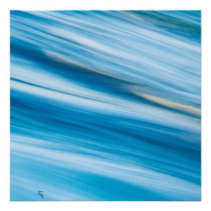 Pôster Abstrato azul-marinho