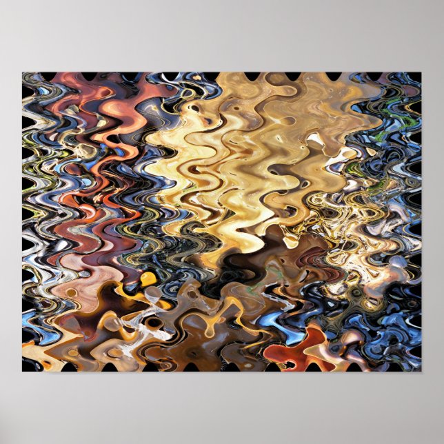 PÔSTER ABSTRATO BEACH (Frente)