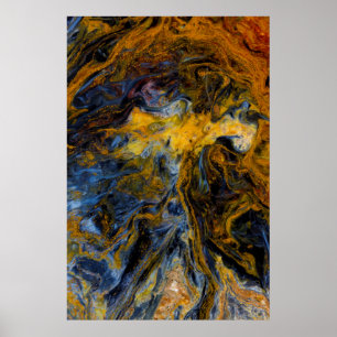 Poster Abstrato close-up de Pietersite