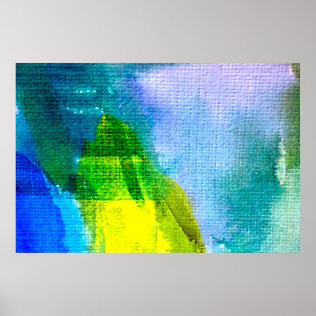 Poster Abstrato d aquarela pintada de fundo abstrato,acr (Frente)