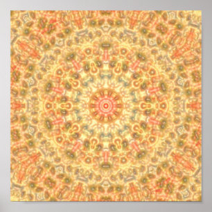 Poster Abstrato da laranja