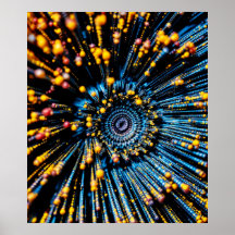 Abstrato Data Stream Art
