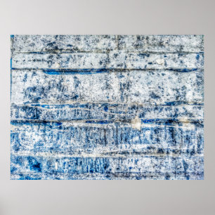 Poster Abstrato de abstrato de fundo azul, envelhecido, e