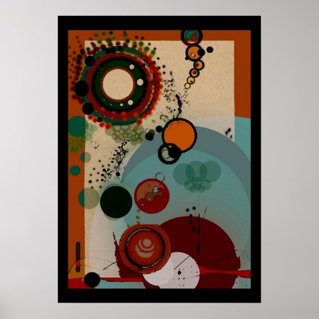 Poster Abstrato de Agoraforbialice (Frente)