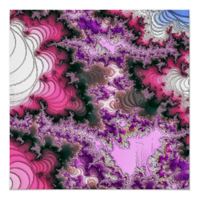 Pôster Abstrato DE ÁGUA (Frente)