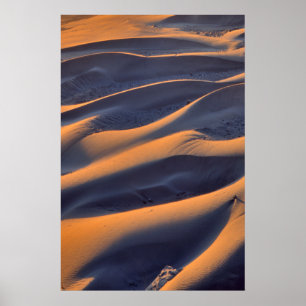 Poster Abstrato de Areia