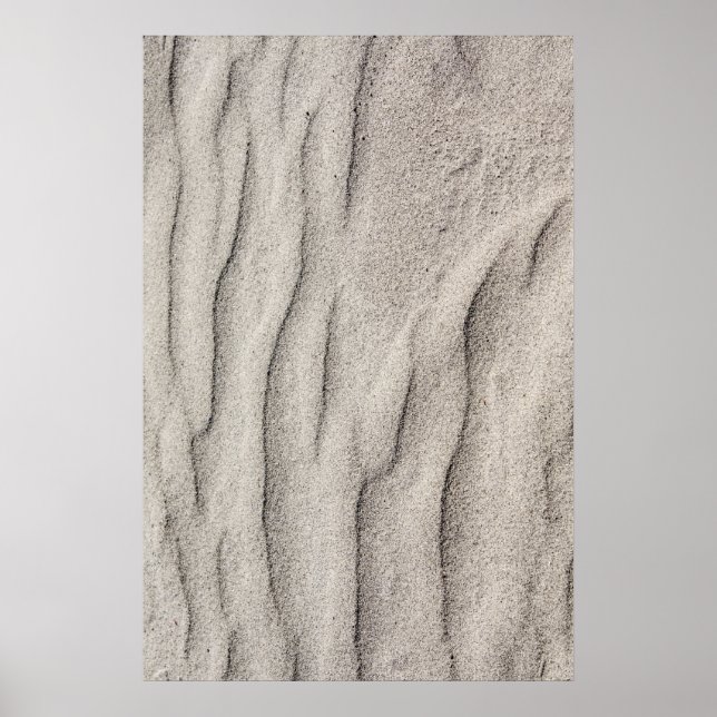 Pôster Abstrato de areia (Frente)