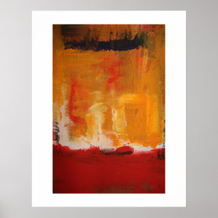 Pôster Abstrato de arte moderna - Trabalhos de arte minim