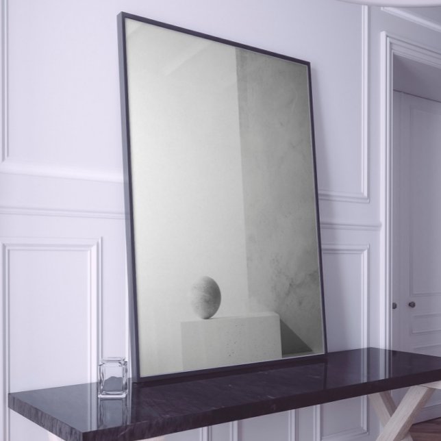 Poster Abstrato de arte monocromática (Criador carregado)