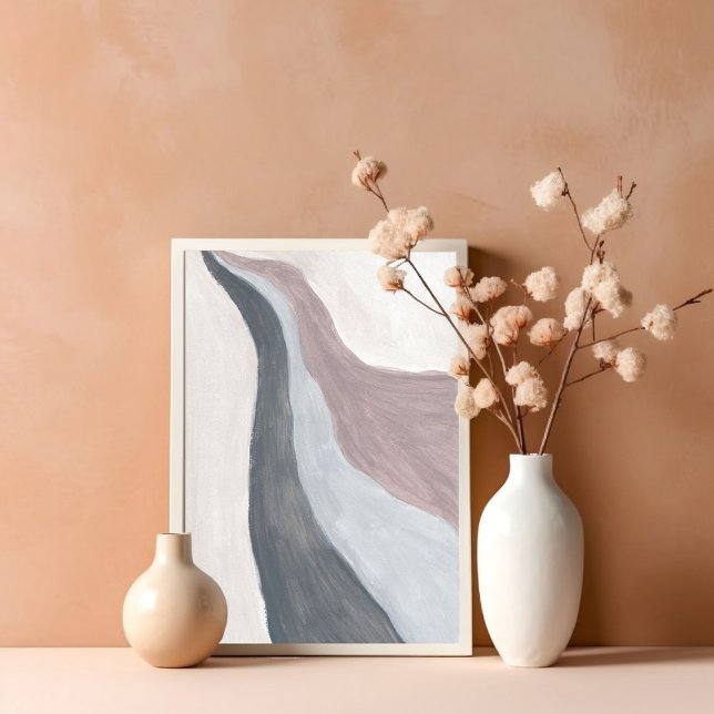 Poster Abstrato de arte neutra minimalista (Criador carregado)