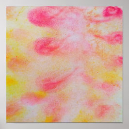 Poster Abstrato de colorido com edição mínima para adicio