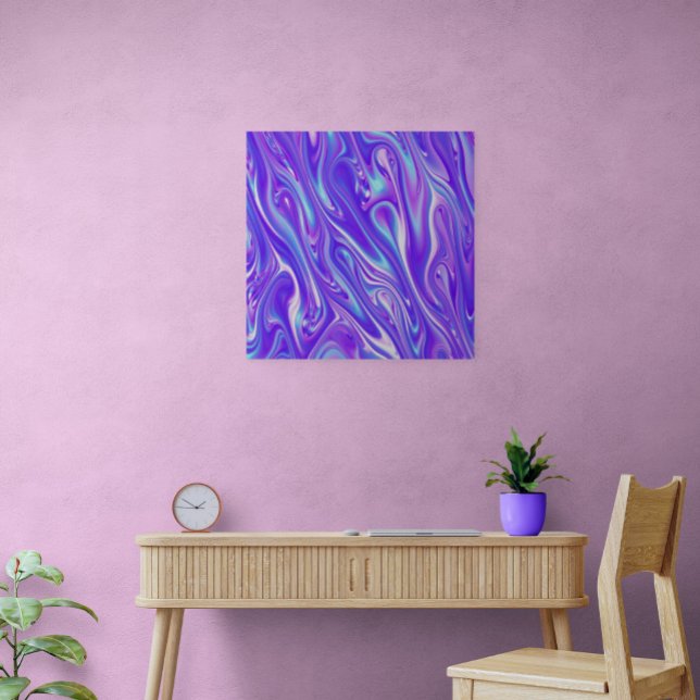 Pôster Abstrato de Mermaid Giggles (Criador carregado)