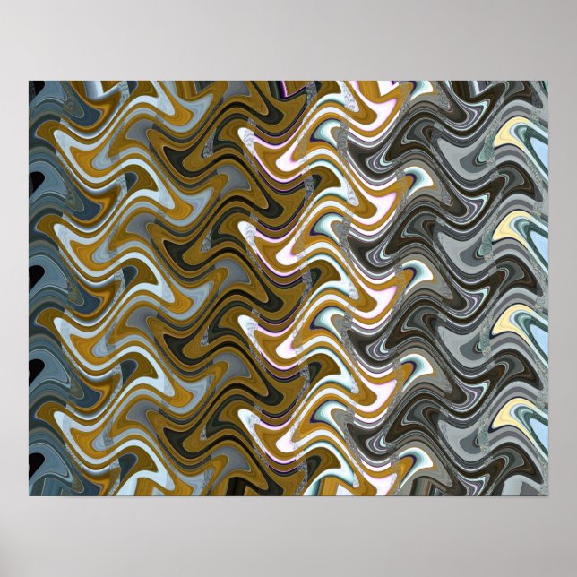 Poster Abstrato de Ondas vaticanos, 2014 | Imagens SVP (Frente)