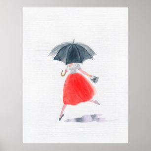 Poster Abstrato de Tinta de Álcool. Vintagem Mineral Bran