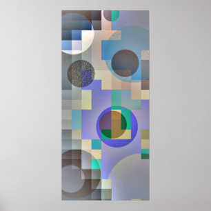 Poster abstrato do PROGRAMA DEMONSTRATIVO