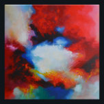 Pôster Abstrato Expressionista Pintura de Serdar Hizli<br><div class="desc">Abstrato Expressionista Pintura de Serdar Hizli</div>