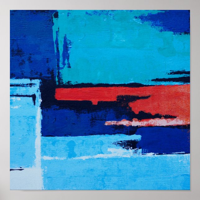 Poster Abstrato fantástico - (Frente)