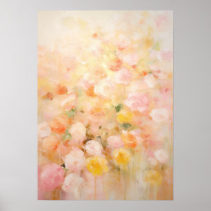 Poster Abstrato Floral Art