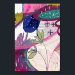 Poster Abstrato Funky por Amy Moen<br><div class="desc">Arte floral abstrato colorida e divertida de Amy Moen</div>