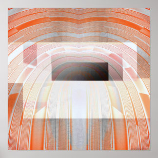 Poster Abstrato Geometria 3.3a