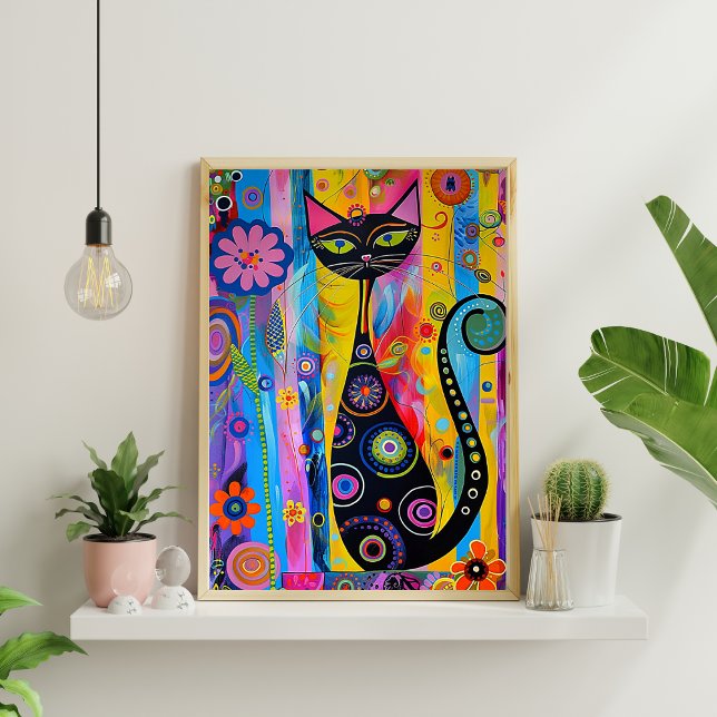 Poster Abstrato Geométrico (Matte) 12x18 (Criador carregado)