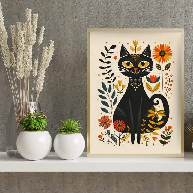 Poster Abstrato Geométrico (Matte) Nórdico 15x19 (Criador carregado)