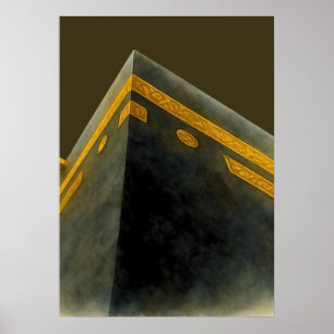 Poster Abstrato Islâmico Meca