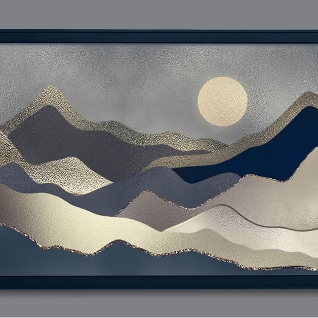 Pôster Abstrato Landscape Poster (Criador carregado)