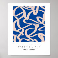 Abstrato linha azul
