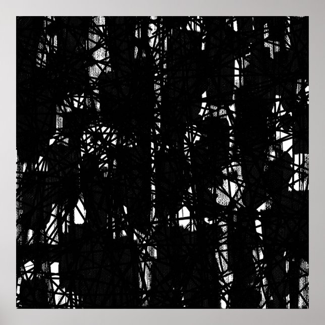 Pôster Abstrato Linhas 02 (Frente)